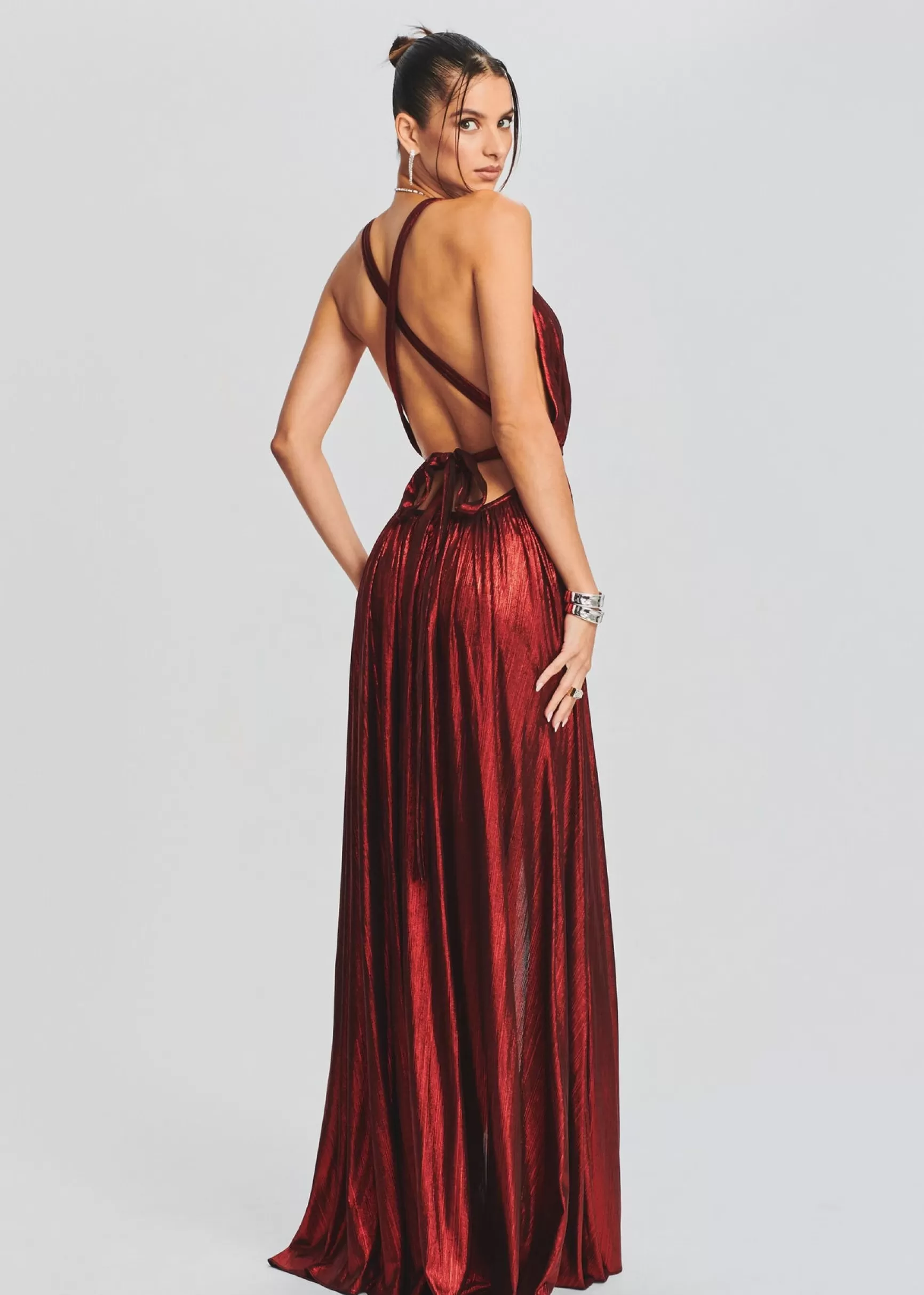 RETROFÊTE*Retrofete Tova Dress Red