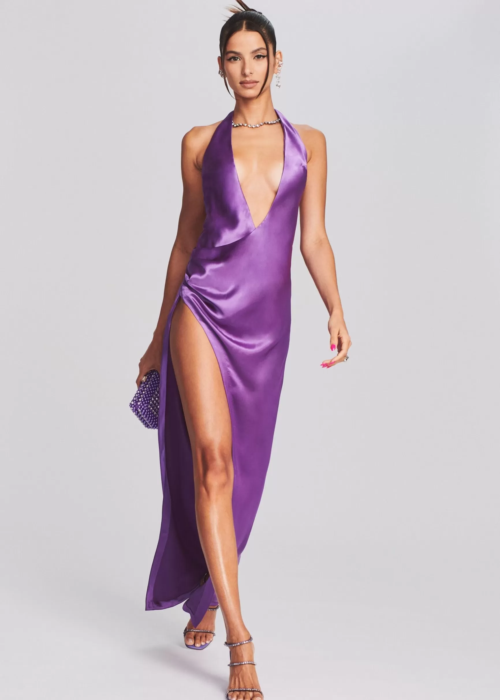 RETROFÊTE*Retrofete Valeria Dress Orchid Purple