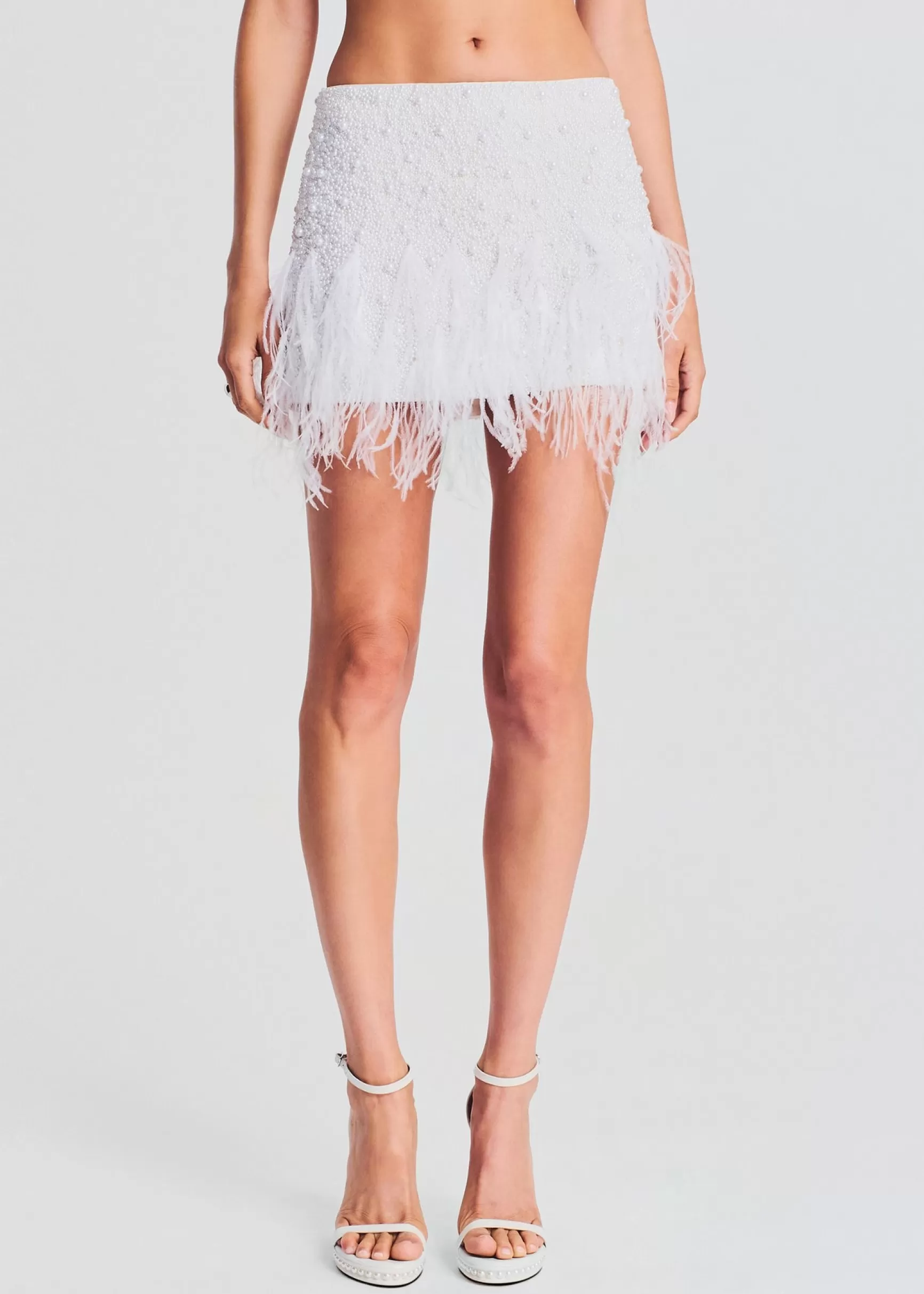 Bridal Shower*Retrofete Valli Skirt White Pearl