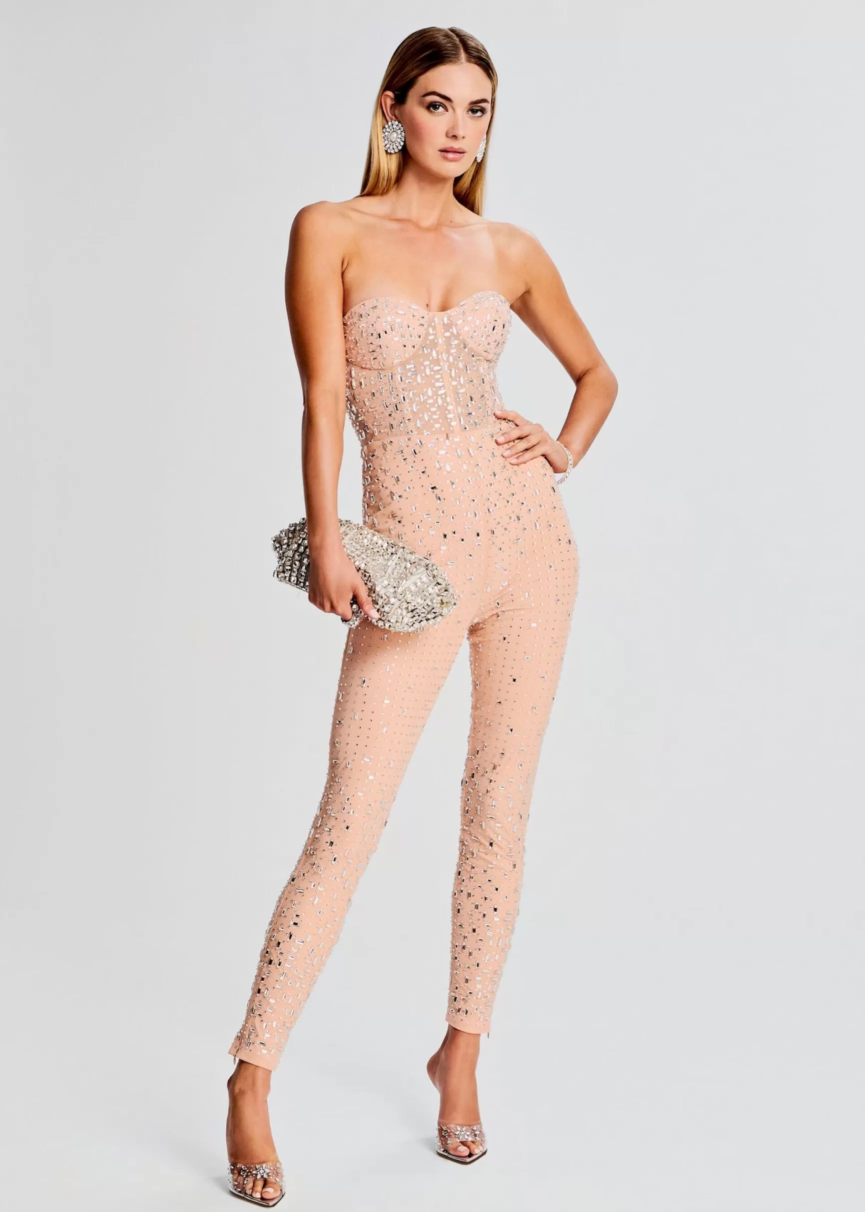 Jumpsuits*Retrofete Vegas Jumpsuit Dusty Peach