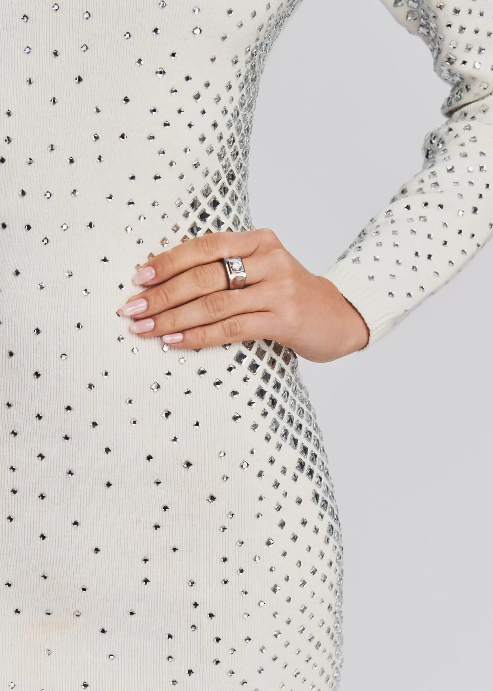 RETROFÊTE*Retrofete Velma Dress White