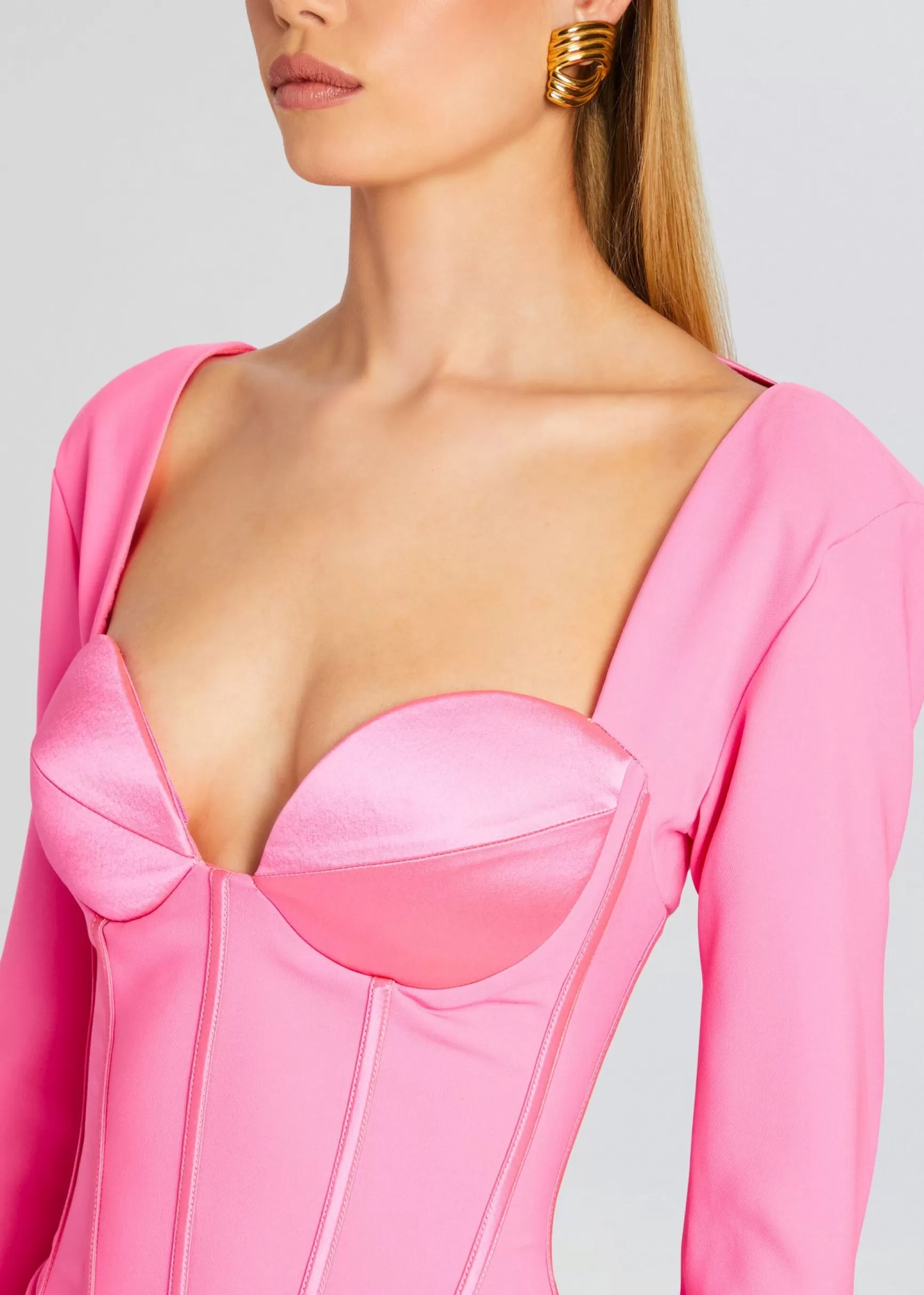 Trending*Retrofete Veronica Dress Hyper Pink