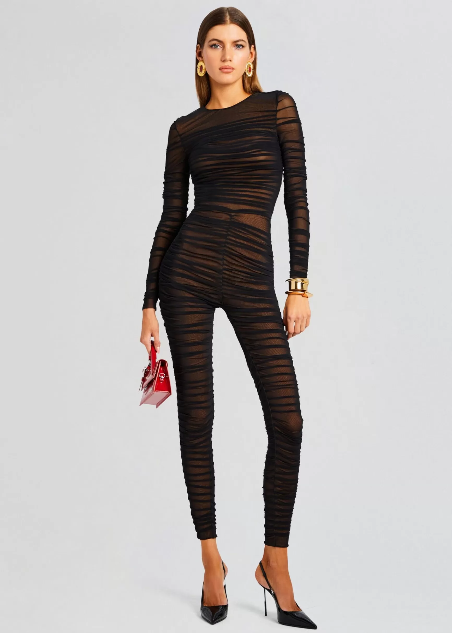 Spring Knits*Retrofete Virgo Catsuit Black