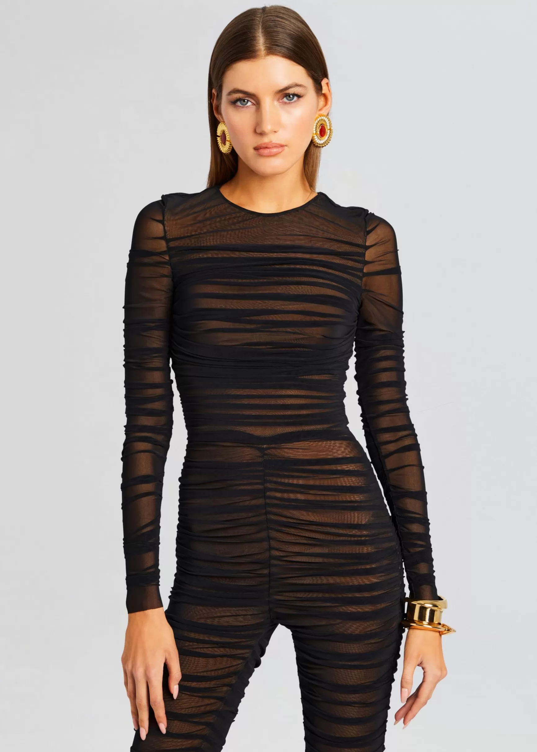 Spring Knits*Retrofete Virgo Catsuit Black