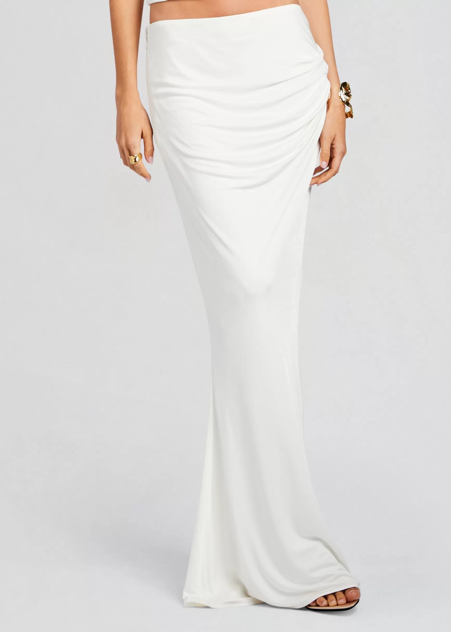 The Destination Bride*Retrofete Vivienne Skirt White