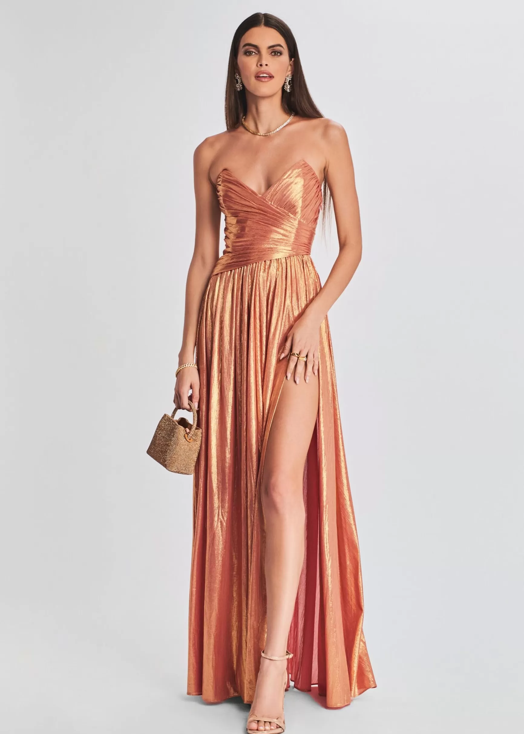 RETROFÊTE*Retrofete Waldorf Dress Apricot