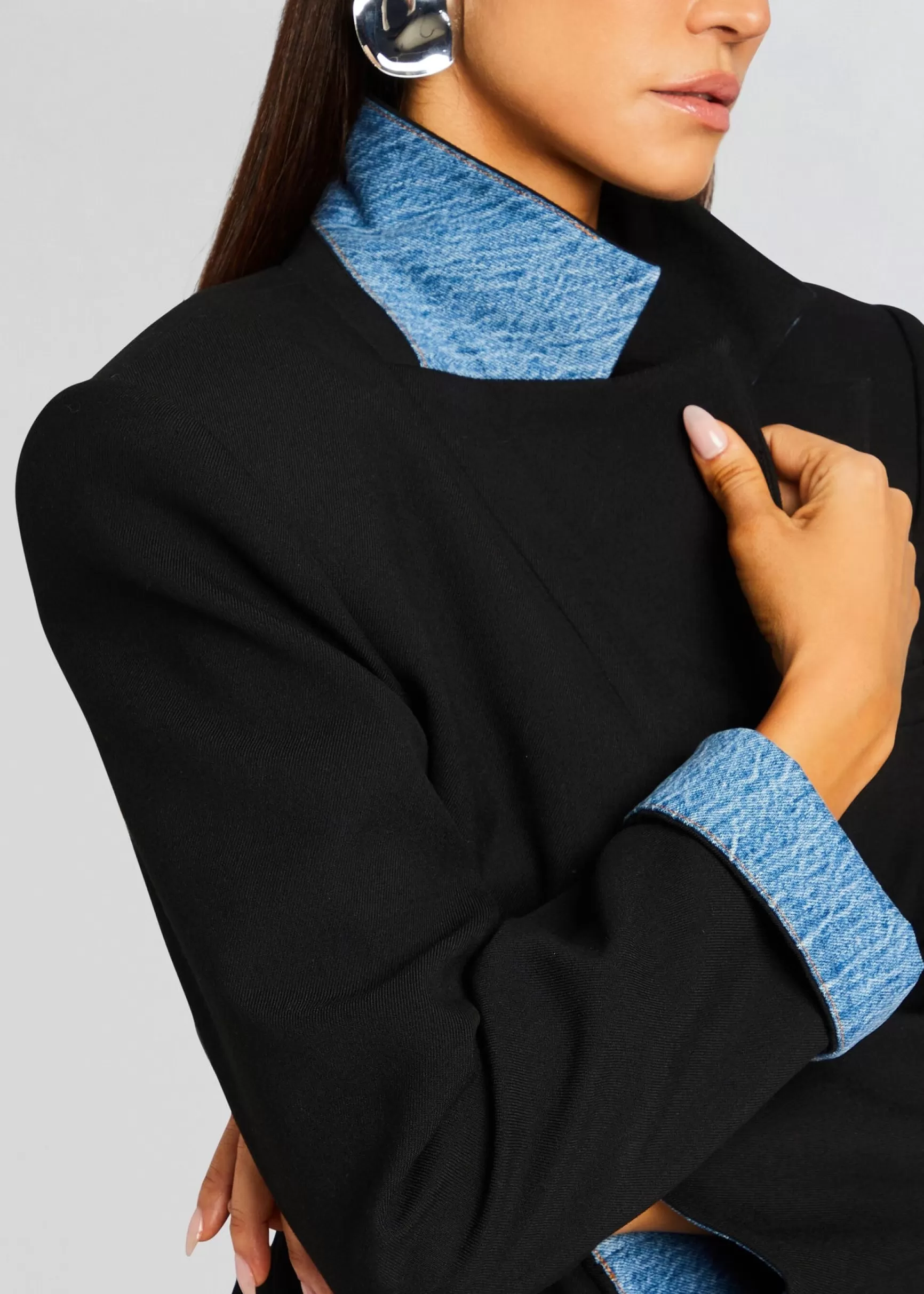 Business Chic*Retrofete Winona Blazer Black/River