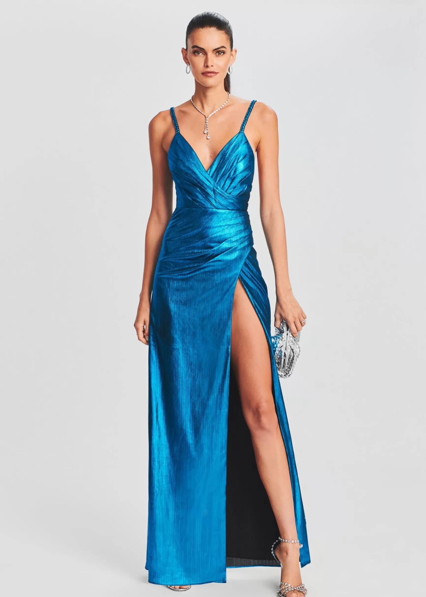 RETROFÊTE*Retrofete Yesi Dress Peacock