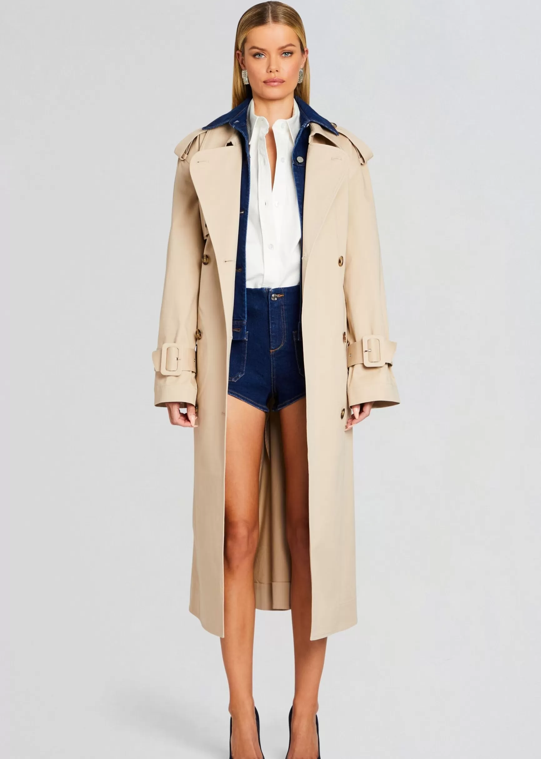Business Chic*Retrofete York Trench Coat Oxford