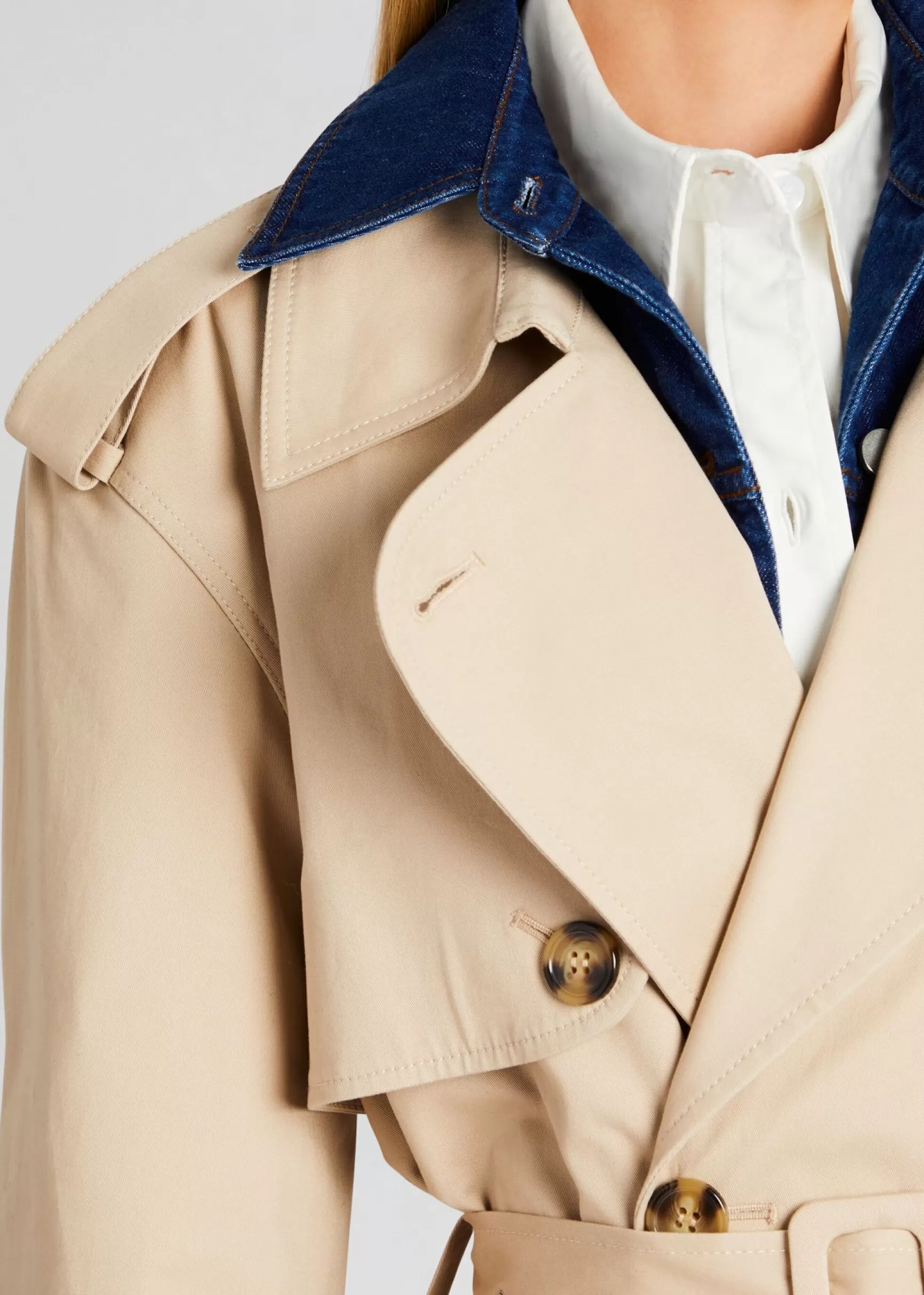 Business Chic*Retrofete York Trench Coat Oxford